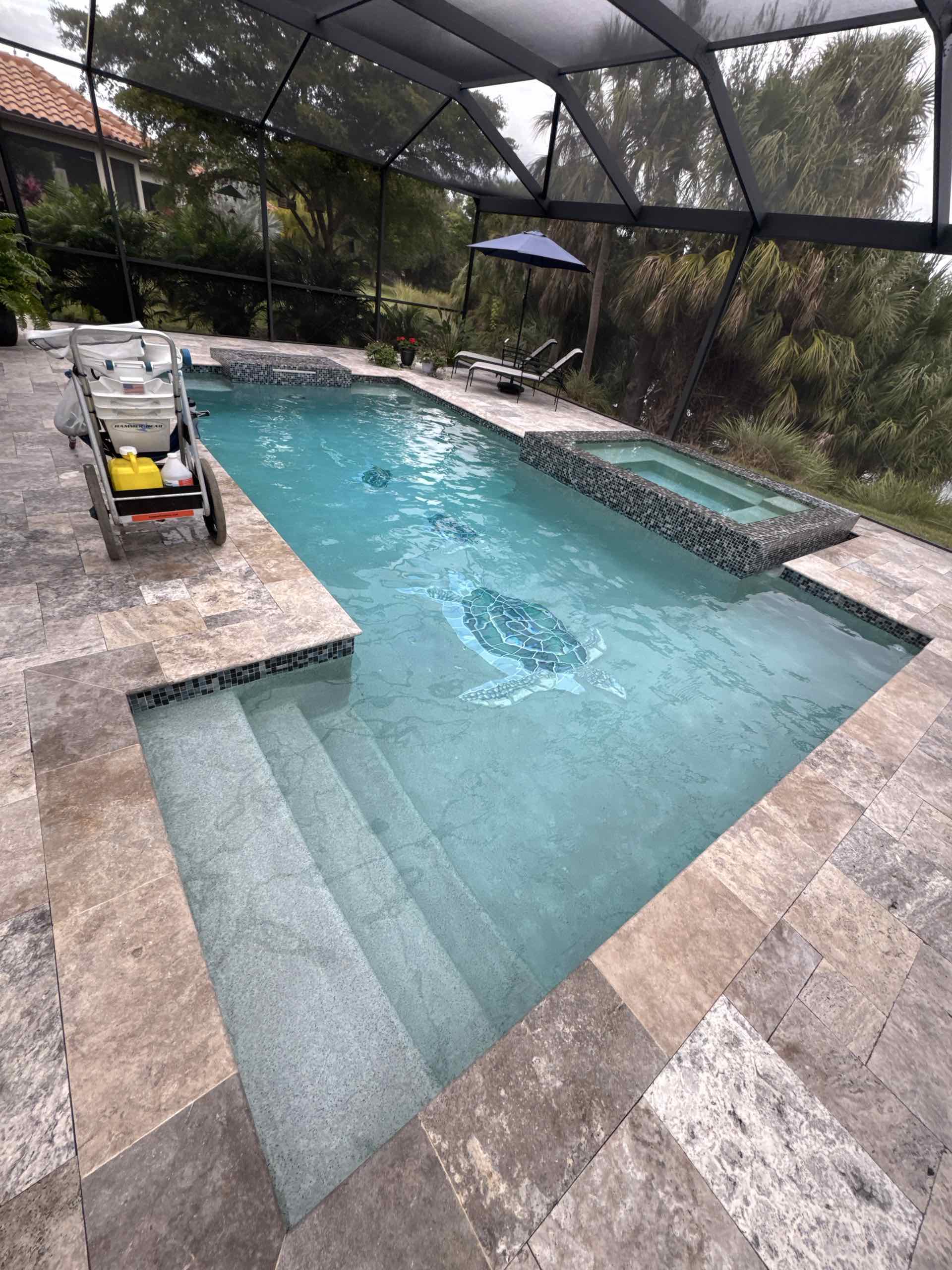 Residential pool service
