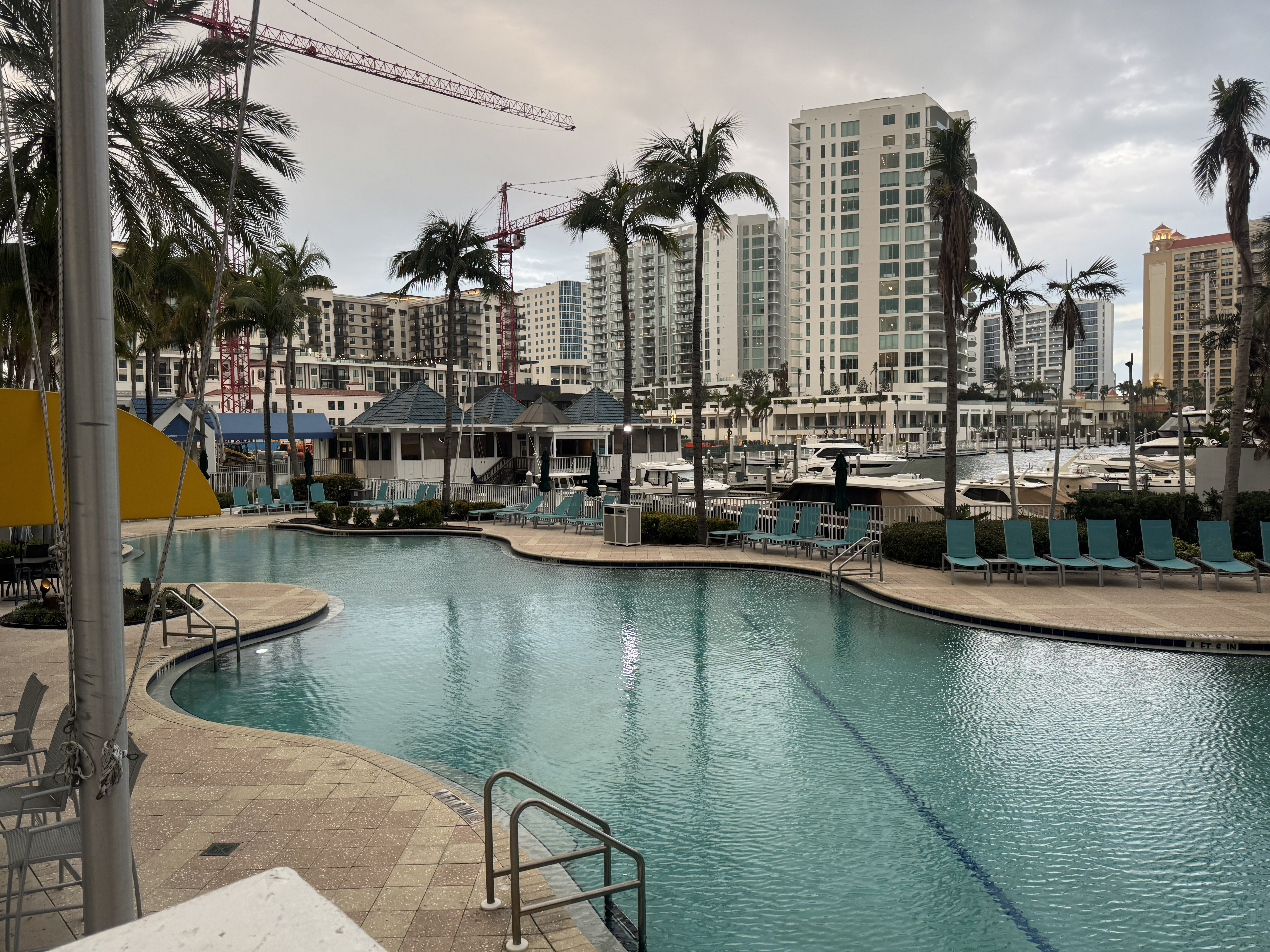 Commercial pool service