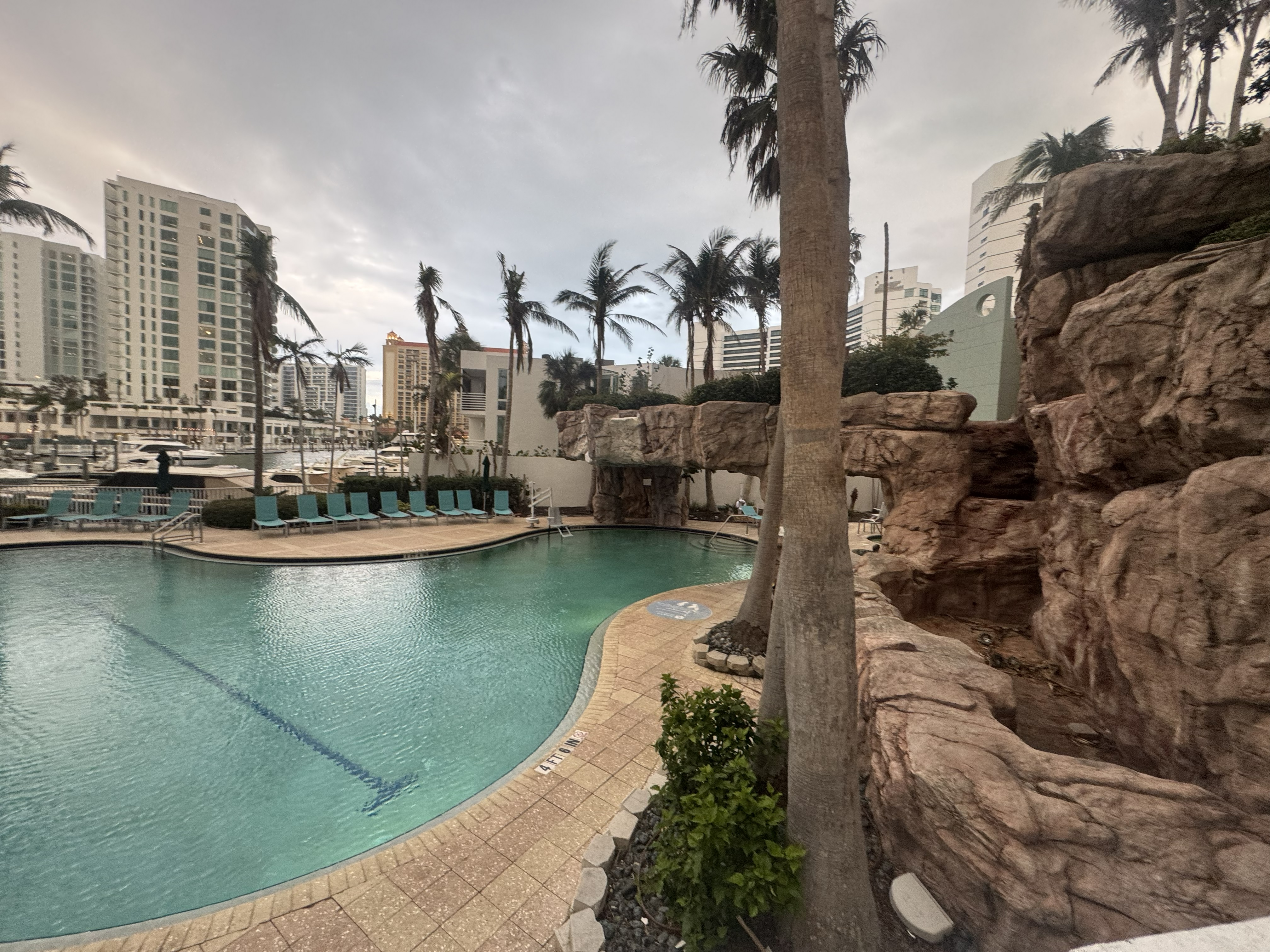 Commercial pool service